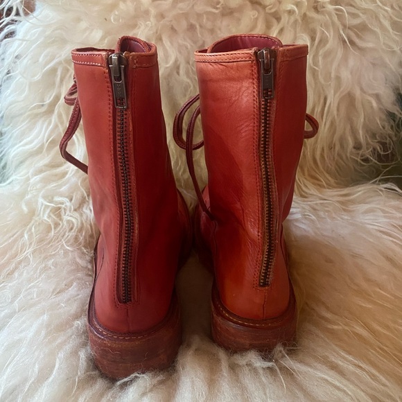 ❣️SOLD❣️Free People Santa Fe Distressed Combat Boot - Picture 4 of 15